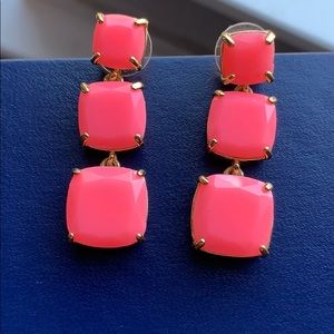 Kate Spade square drop earrings